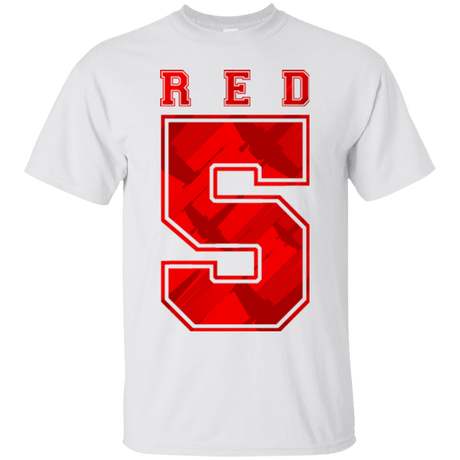 T-Shirts White / Small Red 5 T-Shirt
