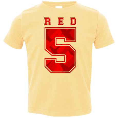 T-Shirts Butter / 2T Red 5 Toddler Premium T-Shirt