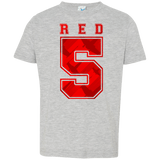 T-Shirts Heather / 2T Red 5 Toddler Premium T-Shirt