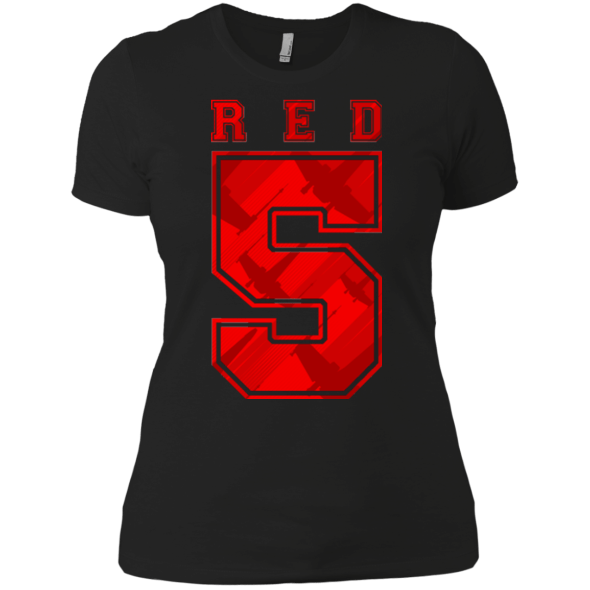 T-Shirts Black / X-Small Red 5 Women's Premium T-Shirt