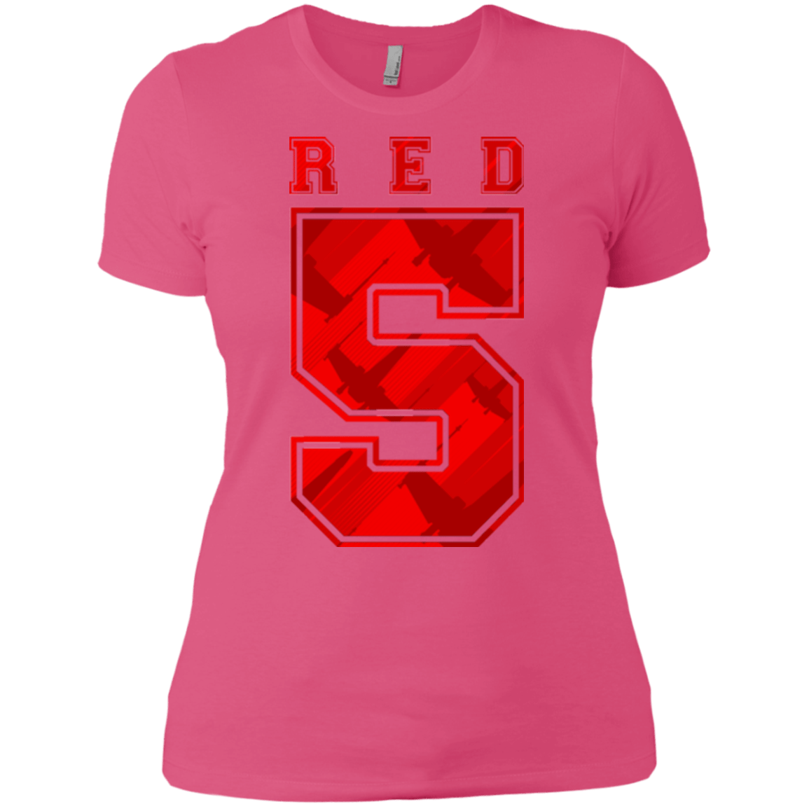 T-Shirts Hot Pink / X-Small Red 5 Women's Premium T-Shirt