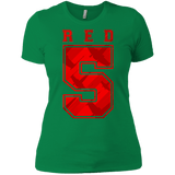 T-Shirts Kelly Green / X-Small Red 5 Women's Premium T-Shirt