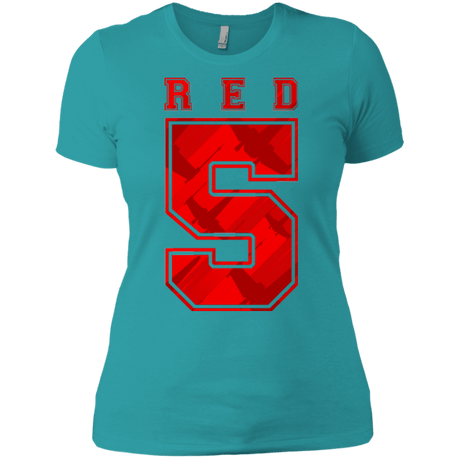 T-Shirts Tahiti Blue / X-Small Red 5 Women's Premium T-Shirt