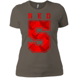 T-Shirts Warm Grey / X-Small Red 5 Women's Premium T-Shirt