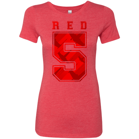 T-Shirts Vintage Red / Small Red 5 Women's Triblend T-Shirt