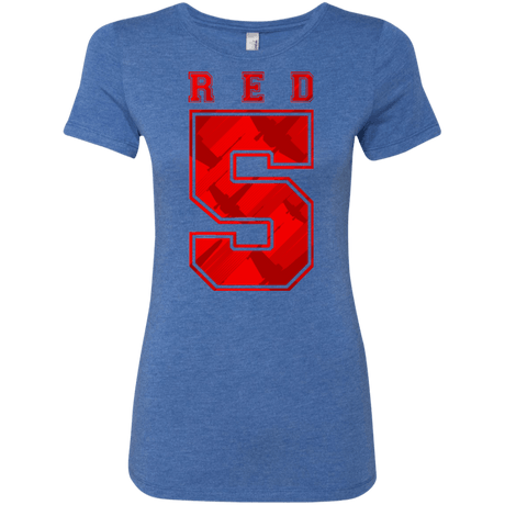 T-Shirts Vintage Royal / Small Red 5 Women's Triblend T-Shirt