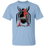 T-Shirts Light Blue / S RED-AND-BLACK Spider suit T-Shirt