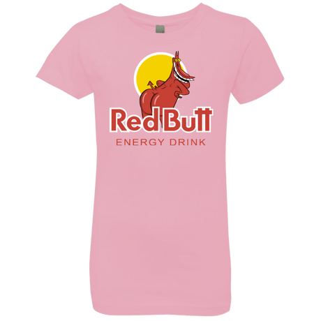 T-Shirts Light Pink / YXS Red butt Girls Premium T-Shirt