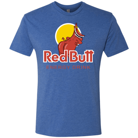 T-Shirts Vintage Royal / Small Red butt Men's Triblend T-Shirt