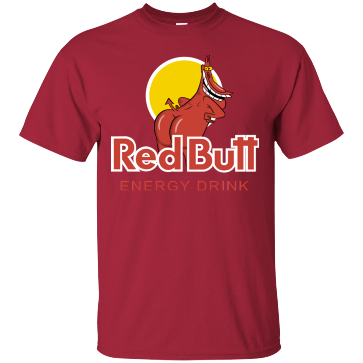 T-Shirts Cardinal / Small Red butt T-Shirt