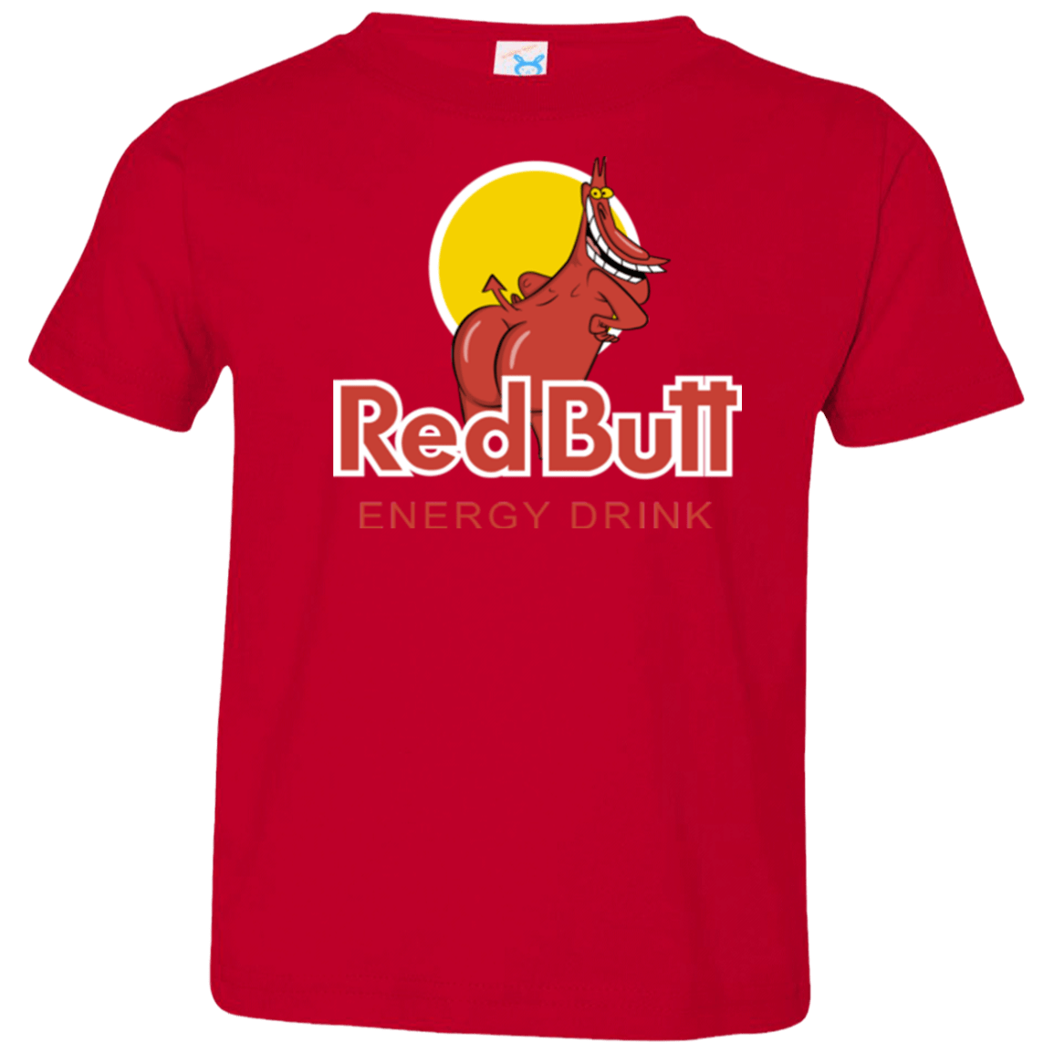 T-Shirts Red / 2T Red butt Toddler Premium T-Shirt