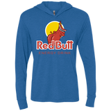 T-Shirts Vintage Royal / X-Small Red butt Triblend Long Sleeve Hoodie Tee