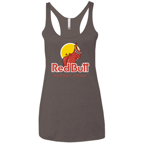 T-Shirts Macchiato / X-Small Red butt Women's Triblend Racerback Tank