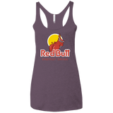 T-Shirts Vintage Purple / X-Small Red butt Women's Triblend Racerback Tank