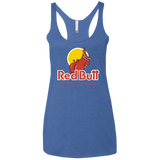 T-Shirts Vintage Royal / X-Small Red butt Women's Triblend Racerback Tank