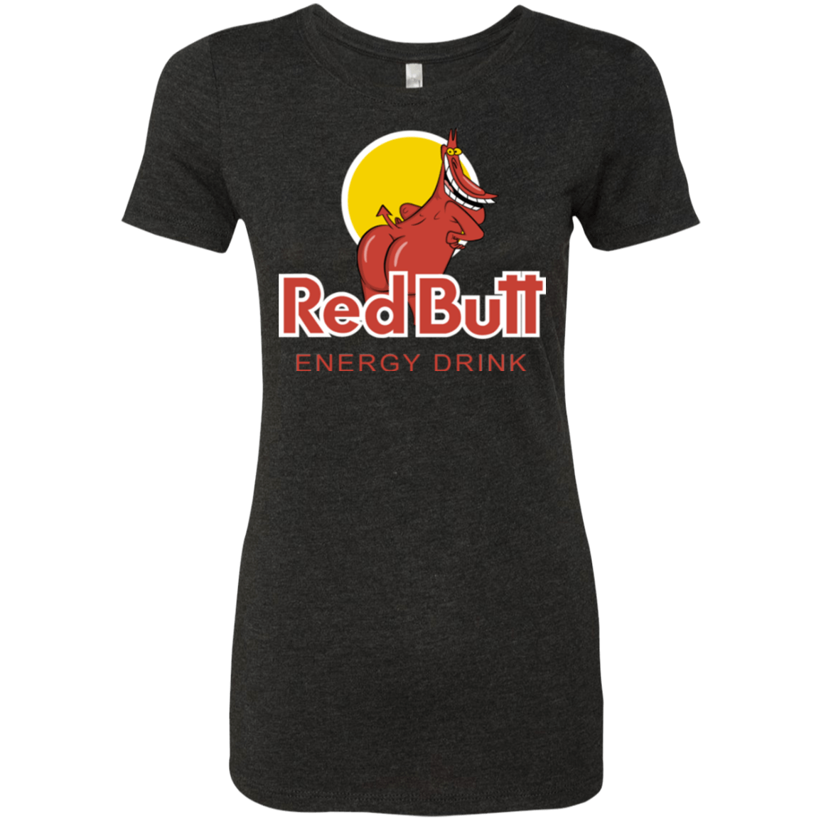 T-Shirts Vintage Black / Small Red butt Women's Triblend T-Shirt