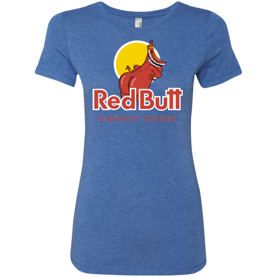 T-Shirts Vintage Royal / Small Red butt Women's Triblend T-Shirt