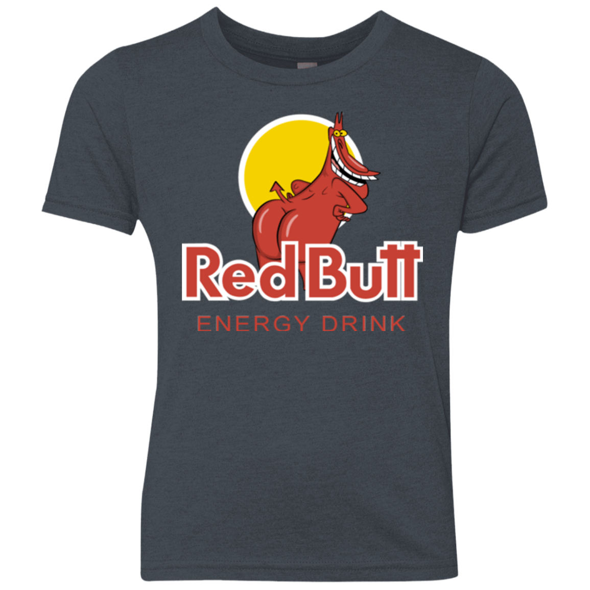 T-Shirts Vintage Navy / YXS Red butt Youth Triblend T-Shirt