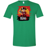 T-Shirts Heather Irish Green / S Red Click Redemption Men's Semi-Fitted Softstyle