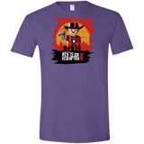 T-Shirts Heather Purple / S Red Click Redemption Men's Semi-Fitted Softstyle
