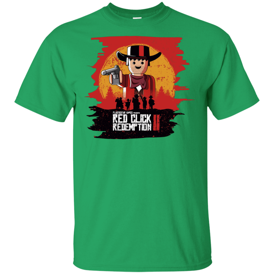 T-Shirts Irish Green / S Red Click Redemption T-Shirt