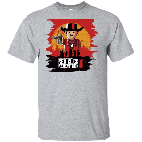 T-Shirts Sport Grey / S Red Click Redemption T-Shirt