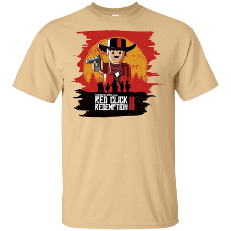 T-Shirts Vegas Gold / S Red Click Redemption T-Shirt