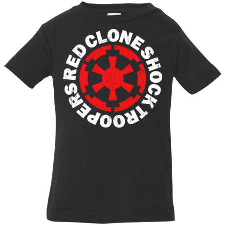 T-Shirts Black / 6 Months Red Clone Infant Premium T-Shirt