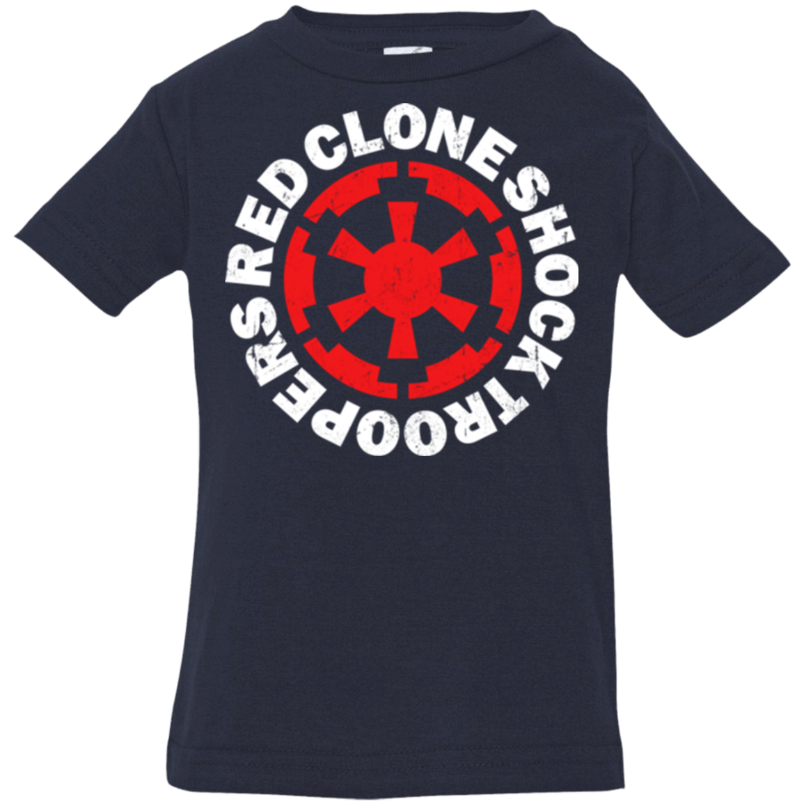 T-Shirts Navy / 6 Months Red Clone Infant Premium T-Shirt