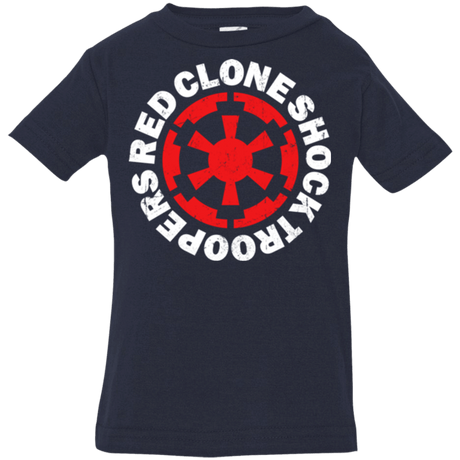 T-Shirts Navy / 6 Months Red Clone Infant Premium T-Shirt