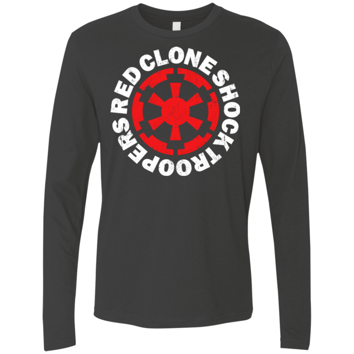 T-Shirts Heavy Metal / Small Red Clone Men's Premium Long Sleeve