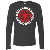 T-Shirts Heavy Metal / Small Red Clone Men's Premium Long Sleeve