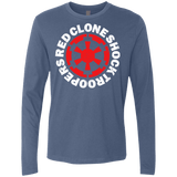 T-Shirts Indigo / Small Red Clone Men's Premium Long Sleeve