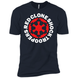 T-Shirts Midnight Navy / X-Small Red Clone Men's Premium T-Shirt