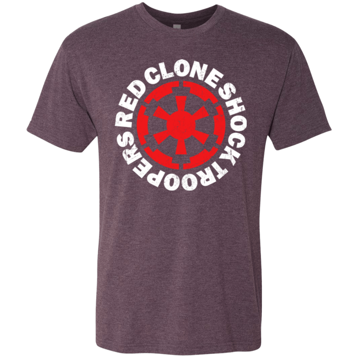 T-Shirts Vintage Purple / Small Red Clone Men's Triblend T-Shirt