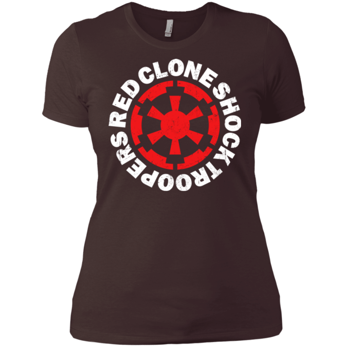 T-Shirts Dark Chocolate / X-Small Red Clone Women's Premium T-Shirt