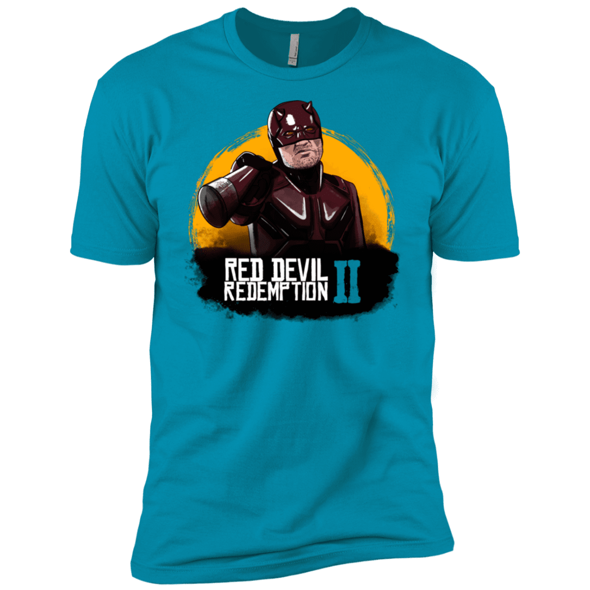 T-Shirts Turquoise / X-Small Red Devil Redemptions Men's Premium T-Shirt