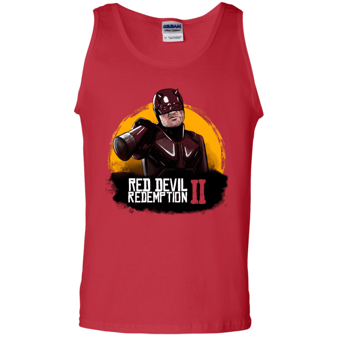 T-Shirts Red / S Red Devil Redemptions Men's Tank Top