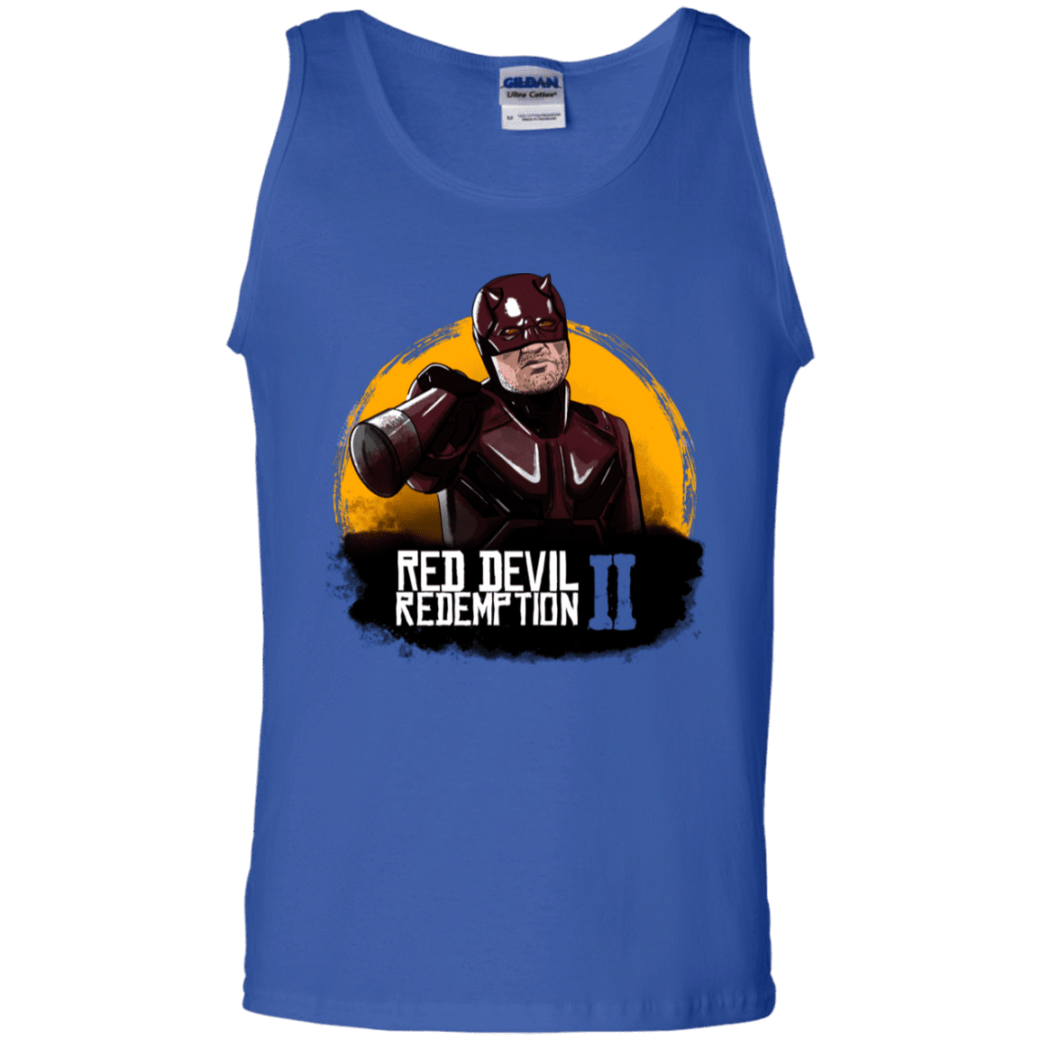 T-Shirts Royal / S Red Devil Redemptions Men's Tank Top