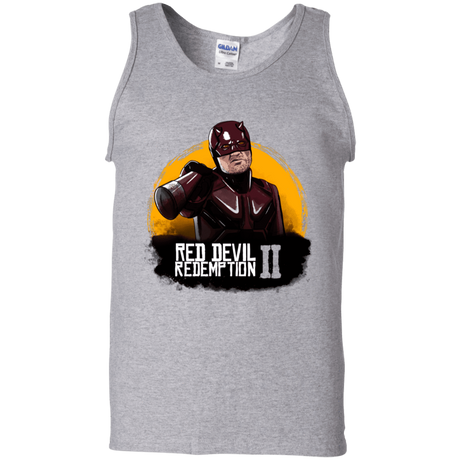 T-Shirts Sport Grey / S Red Devil Redemptions Men's Tank Top