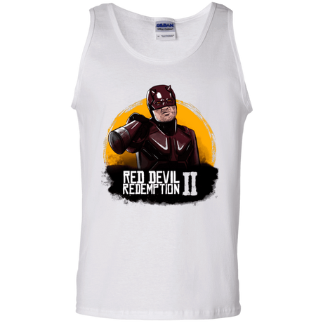 T-Shirts White / S Red Devil Redemptions Men's Tank Top