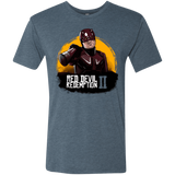 T-Shirts Indigo / S Red Devil Redemptions Men's Triblend T-Shirt