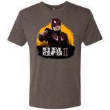 T-Shirts Macchiato / S Red Devil Redemptions Men's Triblend T-Shirt