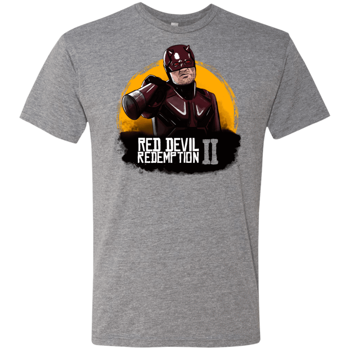 T-Shirts Premium Heather / S Red Devil Redemptions Men's Triblend T-Shirt