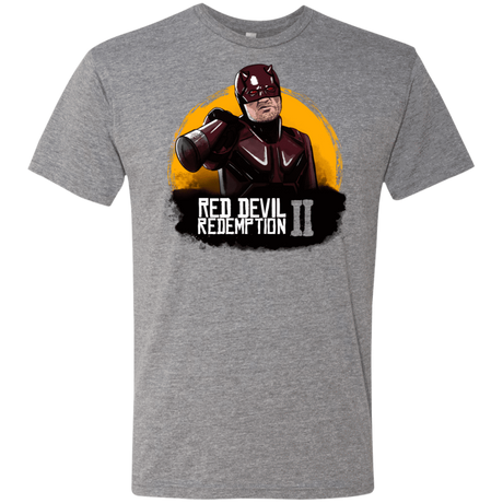 T-Shirts Premium Heather / S Red Devil Redemptions Men's Triblend T-Shirt