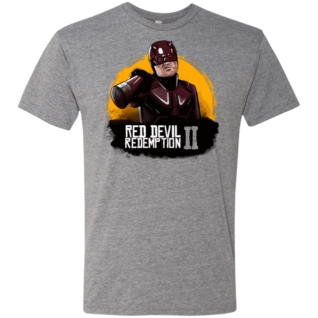 T-Shirts Premium Heather / S Red Devil Redemptions Men's Triblend T-Shirt