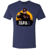 T-Shirts Vintage Navy / S Red Devil Redemptions Men's Triblend T-Shirt