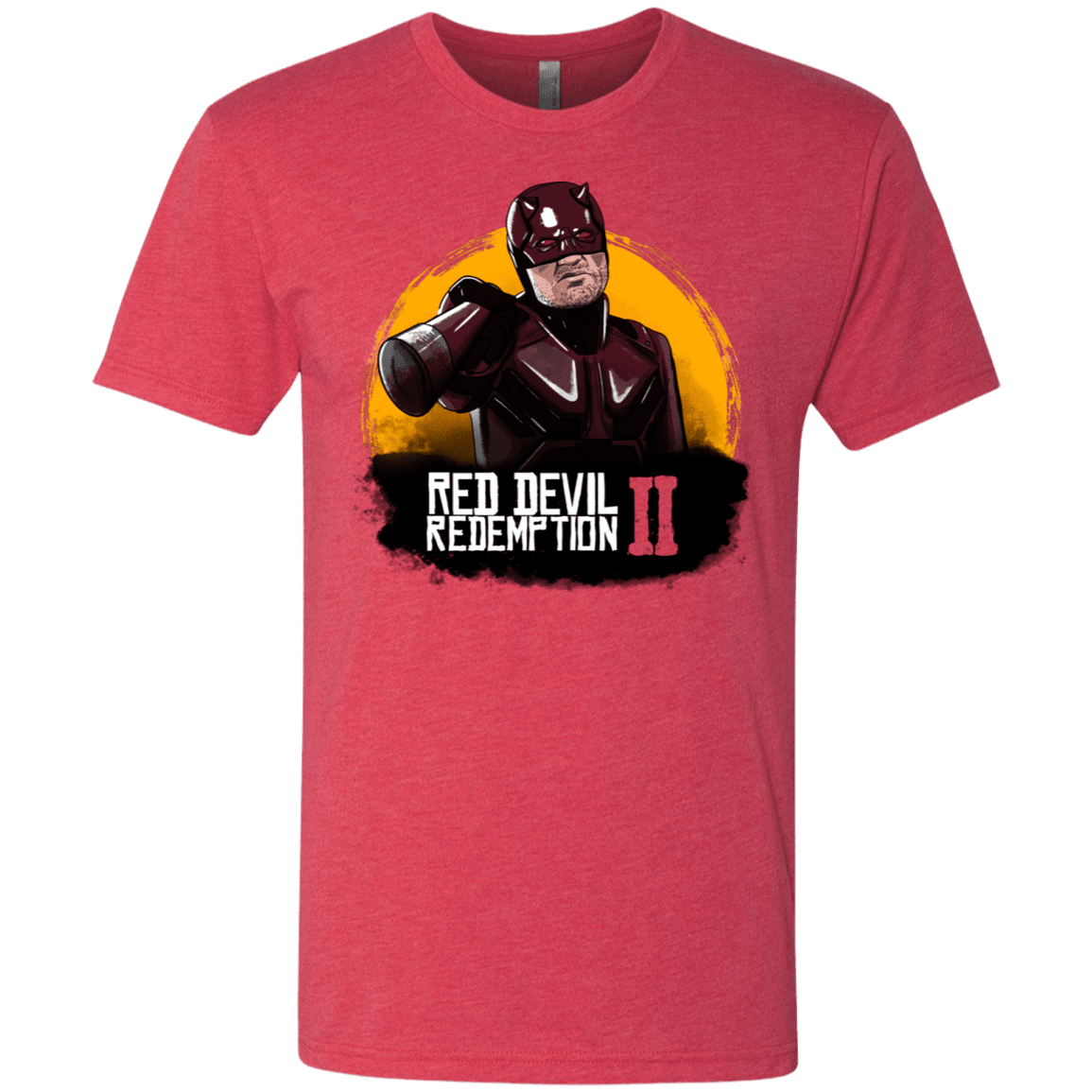 T-Shirts Vintage Red / S Red Devil Redemptions Men's Triblend T-Shirt