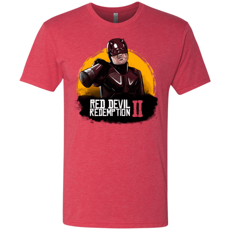 T-Shirts Vintage Red / S Red Devil Redemptions Men's Triblend T-Shirt