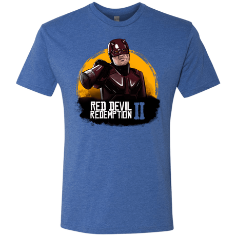 T-Shirts Vintage Royal / S Red Devil Redemptions Men's Triblend T-Shirt